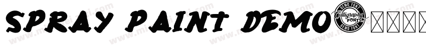 Spray Paint Demo字体转换